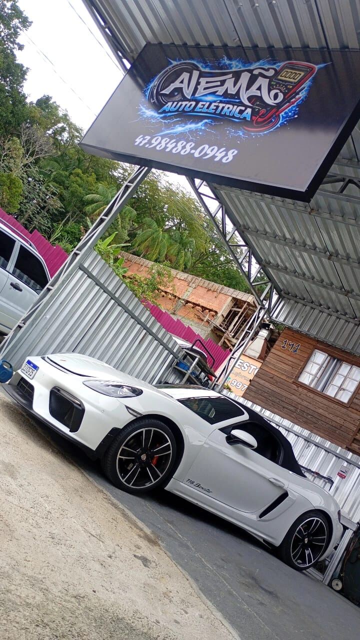 Porsche 911 GT3 RS atendido na Alemão Auto Elétrica em Balneário Camboriú